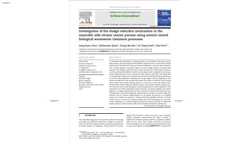 Investigation of the sludge reduction mechanism in the anaerobic side-stream reactor process using several control biological wastewater treatment processes